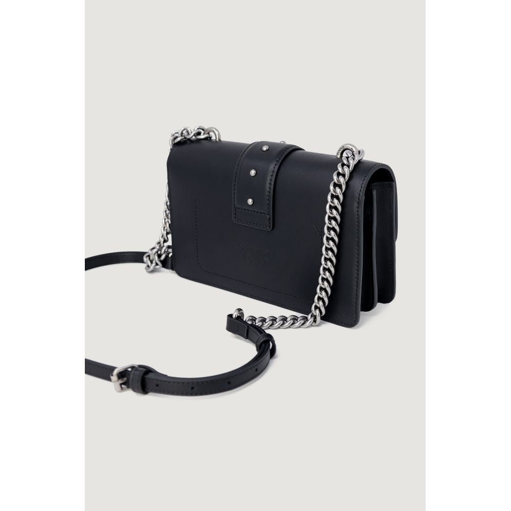 PINKO Black Polyester Handbag - Luxour