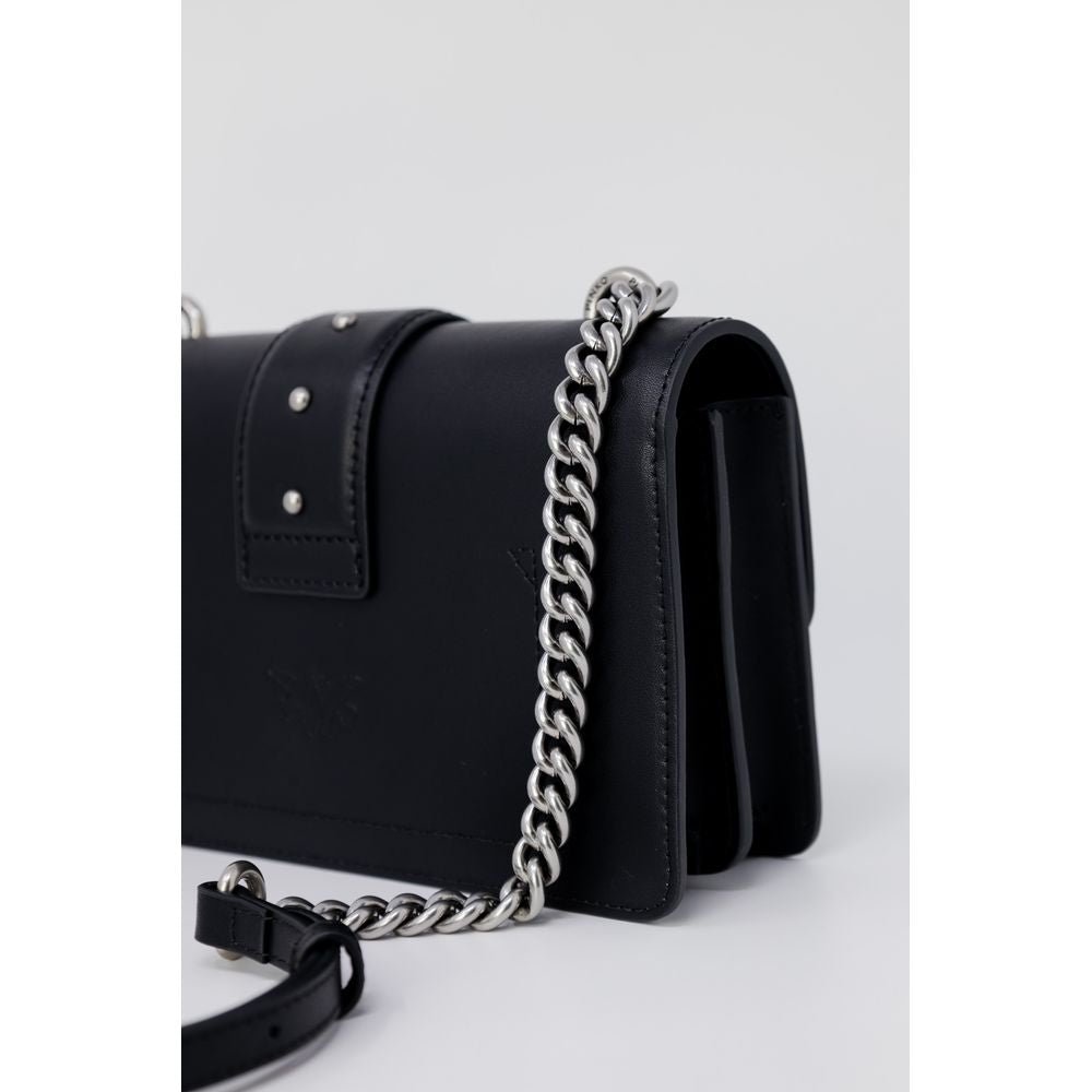 PINKO Black Polyester Handbag - Luxour