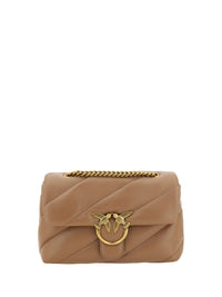 Thumbnail for PINKO Elegant Quilted Calf Leather Shoulder Bag - Luxour