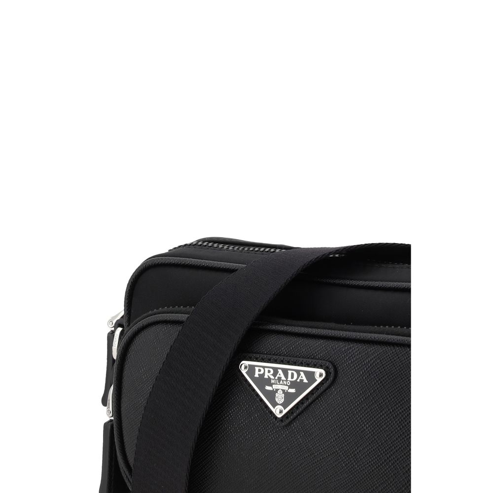 Prada Leather Shoulder Bag - Luxour