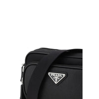 Thumbnail for Prada Leather Shoulder Bag - Luxour