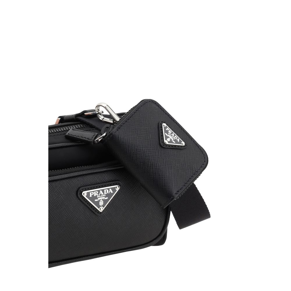 Prada Leather Shoulder Bag - Luxour