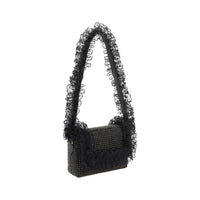 Thumbnail for Self - Portrait Crystal Lace Shoulder Bag - Luxour