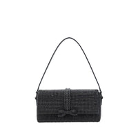 Thumbnail for Self - Portrait Strass Baguette Shoulder Bag - Luxour