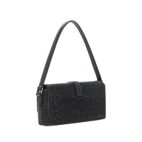 Thumbnail for Self - Portrait Strass Baguette Shoulder Bag - Luxour