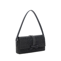 Thumbnail for Self - Portrait Strass Baguette Shoulder Bag - Luxour