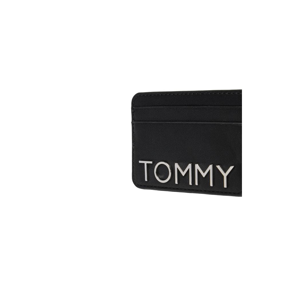 Tommy Hilfiger Jeans Black Polyethylene Wallet - Luxour