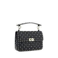 Thumbnail for Luxour, Valentino Garavani Rockstud Spike Leather Shoulder Bag, 