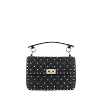 Thumbnail for Luxour, Valentino Garavani Rockstud Spike Leather Shoulder Bag, 