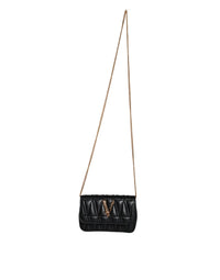 Thumbnail for Luxour, Versace Black Mini Nappa Leather Crossbody Shoulder Bag, 