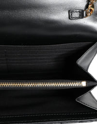 Thumbnail for Luxour, Versace Black Quilted Nappa Leather Crossbody Shoulder Bag, 