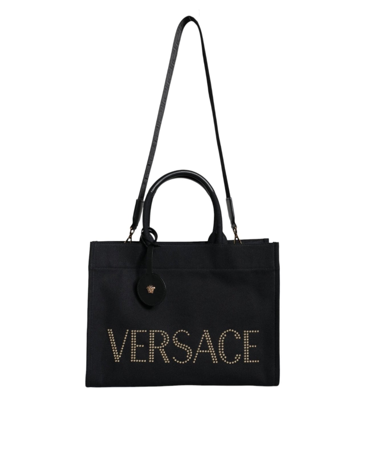 Luxour, Versace - Canvas Beige Tote Bag, 