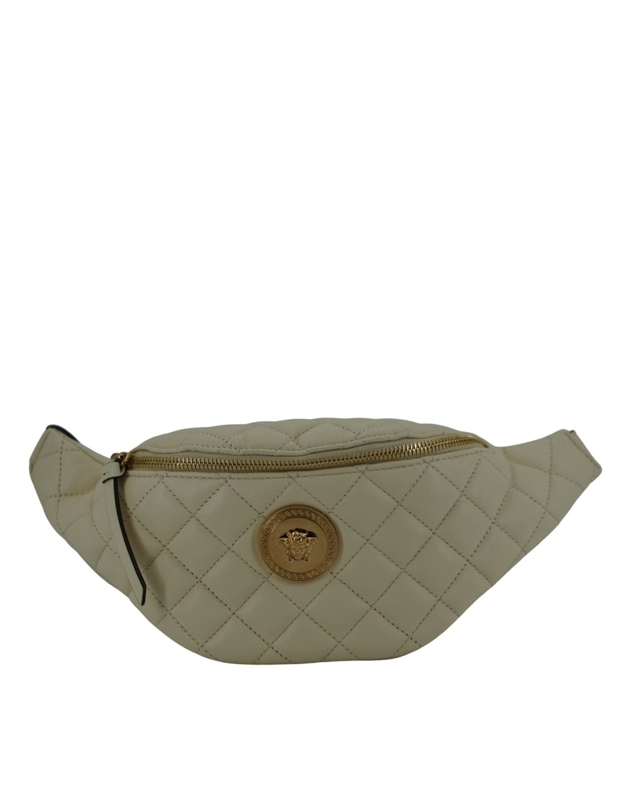 Luxour, Versace - Canvas Beige Shoulder Bag, 